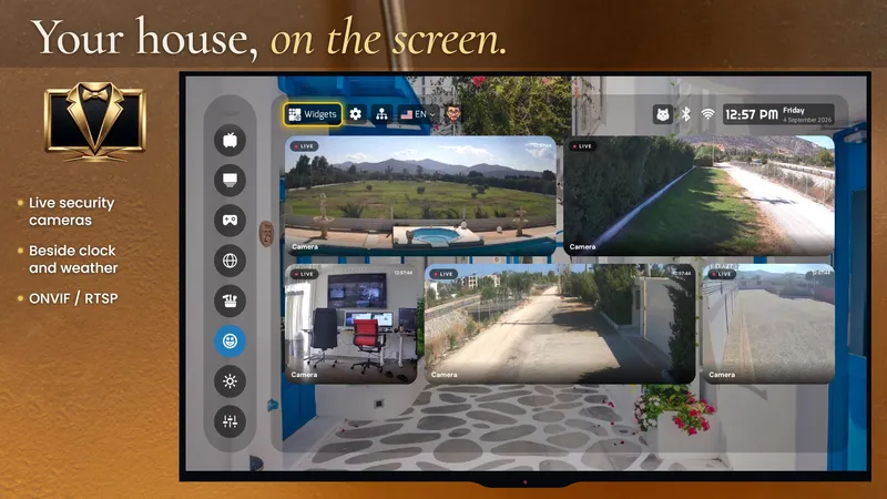 Store frame 4: Your house, on the screen