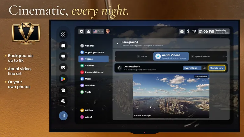 Store frame 5: Cinematic, every night